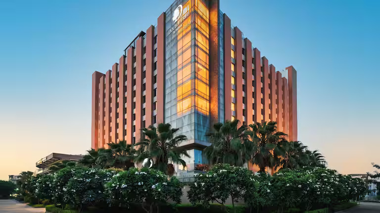 DoubleTree by Hilton Gurgaon lush landscaping